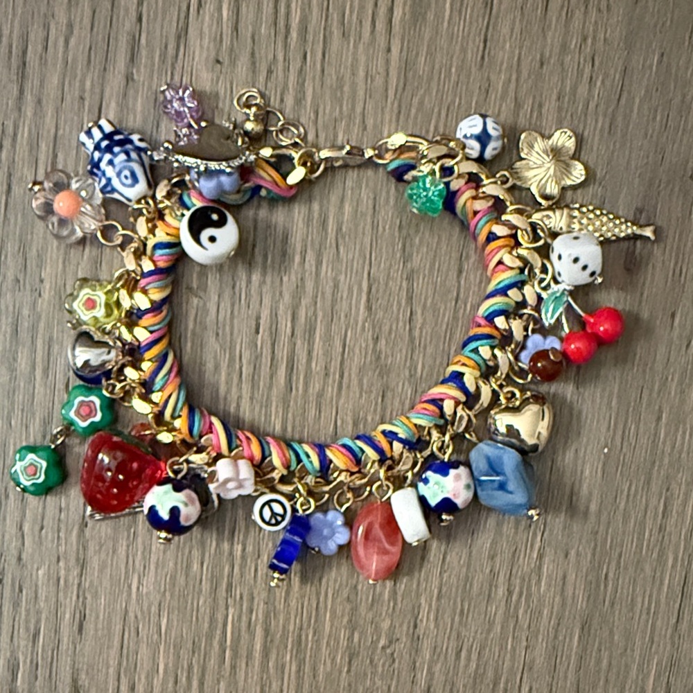 Colorful Charm Bracelet
